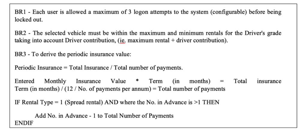 Use Case Specification