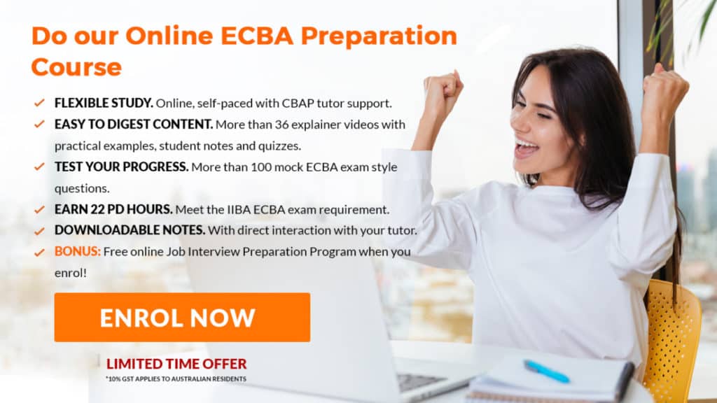 BAE Entry Certificate in Business Analysis ECBA