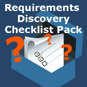 requirements discovery checklist pack business analysis templates