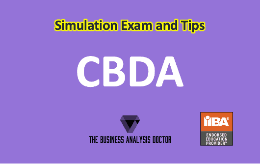 IIBA cbda simulation exam and exam tips