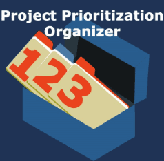 business analyst templates - project prioritisation organiser