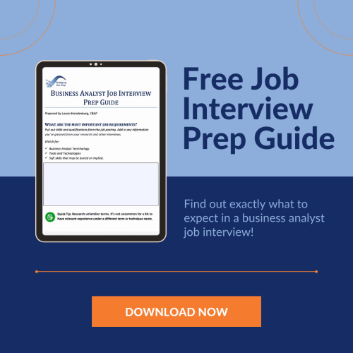 Free business analyst interview preparation guide