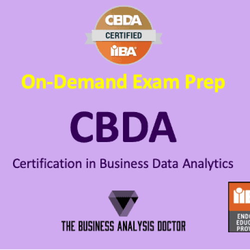 IIBA cbda training on demand
