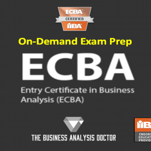 business analysis doctor IIBA ecba on demand